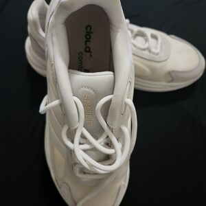 adidas Women's Athletic Shoes - Cream